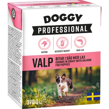 Hundmat Valp 370g Doggy Professional.