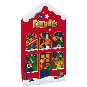 Chokladask Dumle Christmas calendar 225g Fazer.