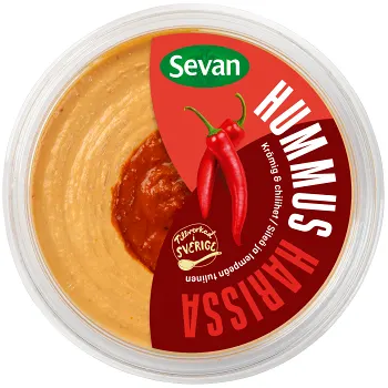Hummus Harissa 150g Sevan.