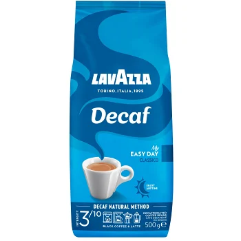 Kaffe Decaf Classico kaffebönor 500g Lavazza.