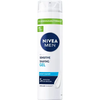 Rakgel Sensitive Shaving 200ml Nivea Men.