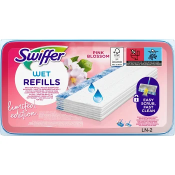 Golvmopp Våt Refill 24p Rosa Bandet Swiffer.