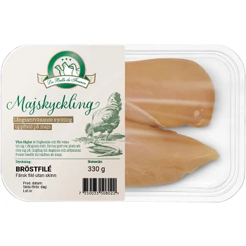 Majskycklingbröstfilé Färsk 330g La belle de France.