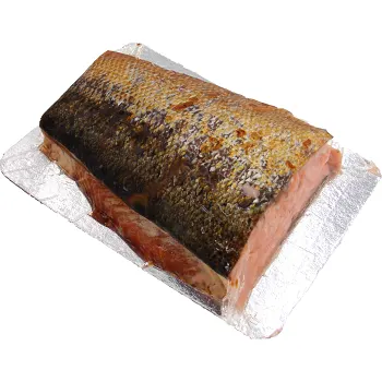 Lax Varmrökt Dubbelfilé Citronpeppar ca 750g Vägga Rökeri.