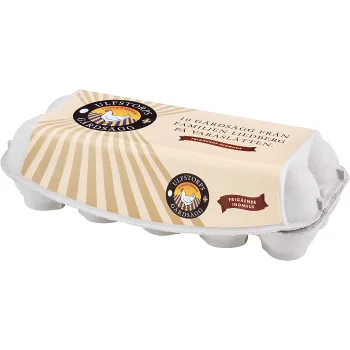 Ägg 10-pack M/L Frigående 10st Ulfstorps Gårdsägg.