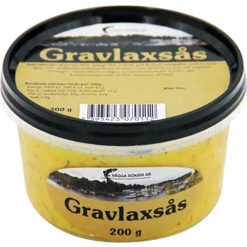 Gravlaxsås 200g.