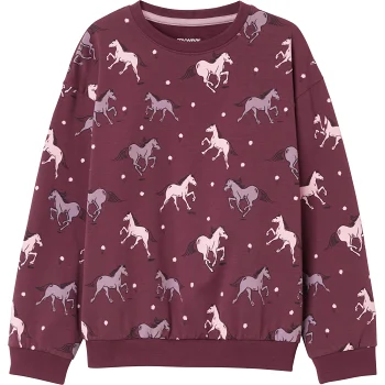 Tröja plommon 110/116 mywear.