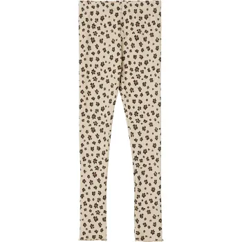 Ribleggings beige 86/92 mywear.