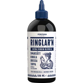 Ringlar´n Extra virgin olivolja 500ml Fontana.