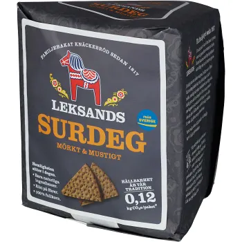 Trekant Surdegsknäcke 200g Lekasands knäckebröd.