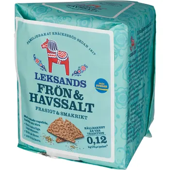 Trekant Frön Havssalt 200g Leksands Knäcke.