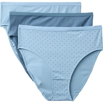 Midi 3p blå prick 48/50 mywear.