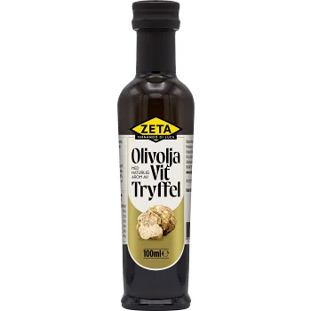 Olivolja med arom av Naturlig Vit Tryffel 100ml Zeta.