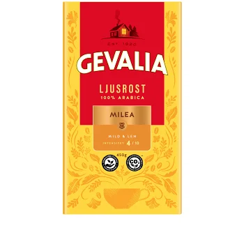 Kaffe Milea Ljusrost 450g Gevalia.