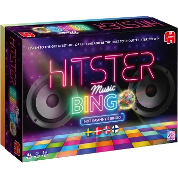 Spel Hitster Bingo Jumbo.