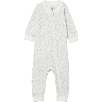 Pyjamas vit leo strl 50 ICA I love eco.