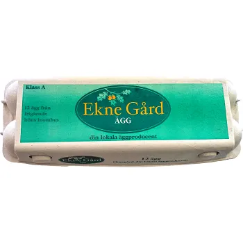 Ägg L Frigående 12-p 798g Eknegård.