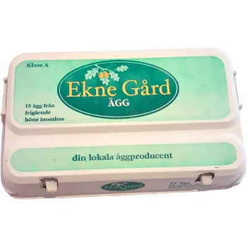 Ägg M Frigående 15-p 893g Eknegård.