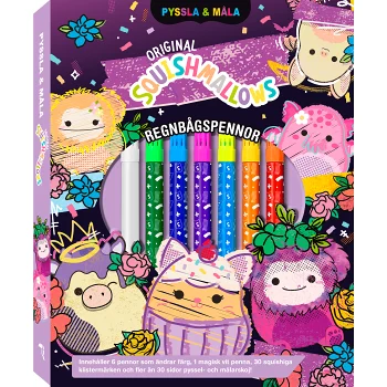 Pyssla och måla Squishmallows (lila).
