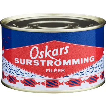 Surströmming filé 10-12st 300g Oskars.