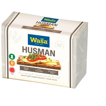 Knäckebröd Husman 260g Wasa.