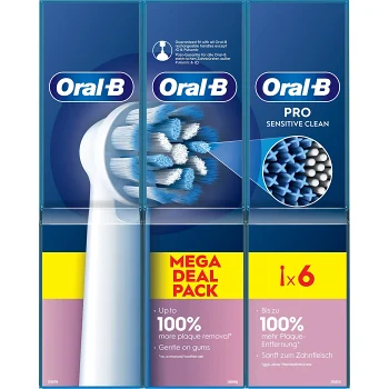 Tandborstrefill Sensitive 6p Oral-B.