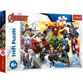 Pussel Marvel Avengers 100 bitar Trefl.