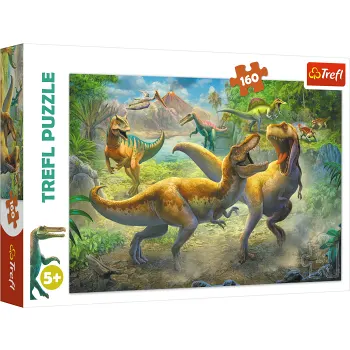 Pussel Dinosaurier 160 bitar Trefl.