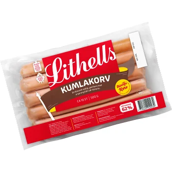 Kumlakorv 62% Kötthalt 500g Lithells.