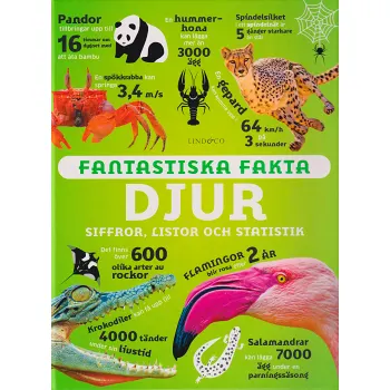 Fantastiska fakta. Djur : siffror, listor och statistik.