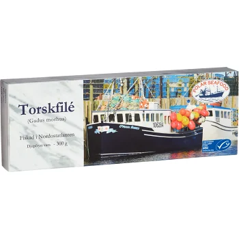 Torskfilébitar Fryst 300g Polar Seafood.
