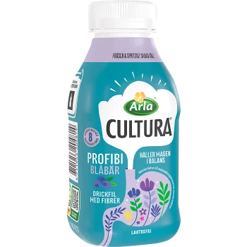 Drickfil Profibi Blåbär Laktosfri 330ml Arla Cultura®.