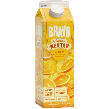 Nektar Apelsin 1l Bravo.