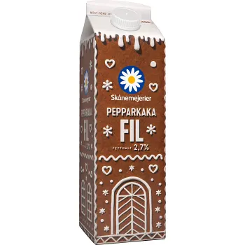 Filmjölk Pepparkaka 2,7% 1l Skånemejerier.