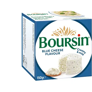 Blue cheese Färskost med blåmögelsmak 150g Boursin.
