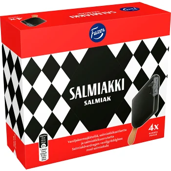 Glass Salmiakki 4-p Fazer.