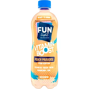 Peach Paradise 500ml Fun light.