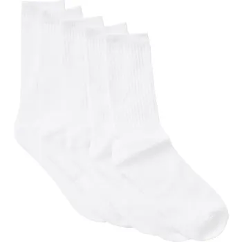 Sportsocka 5p vit 41/45 mywear.