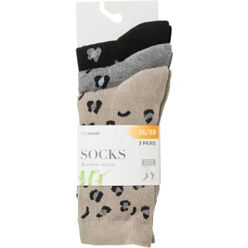 Socka 3p leo 36/38 mywear.