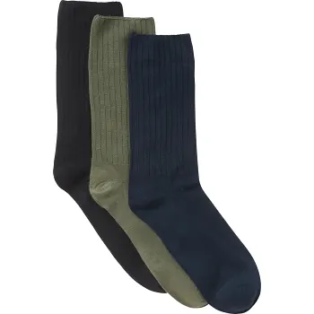 Socka 3p grön mix 40/43 mywear.