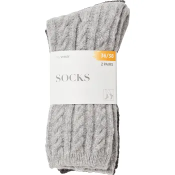 Socka Cosy Cable 2p 36/38 mywear.