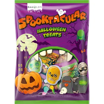 Godis Spooky Halloweenpåse multipack 291g Ragolds.