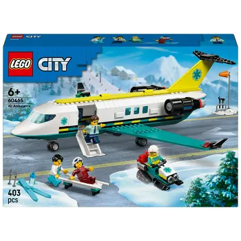 LEGO City Ambulansflygplan 60465.