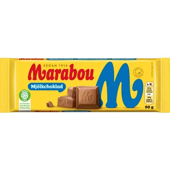 Chokladkaka Mjölkchoklad 90g Marabou.