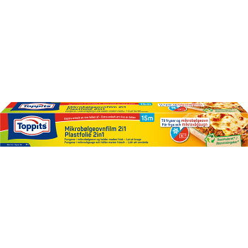 Plastfolie 2IN1 15m Toppits.