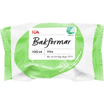Bakformar Bakformar vita 100-p ICA.