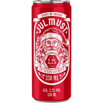 Julmust 2,2% 33cl Spirit of Sweden.