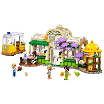 LEGO Friends Växtkafé & blomsteraffär 42671.