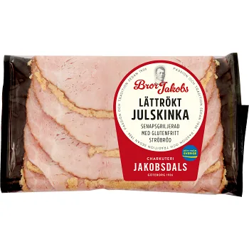 Julskinka Lättrökt 100g Bror Jakob.