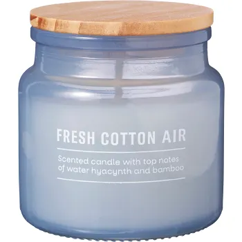 Doftljus burk Fresh cotton ICA.